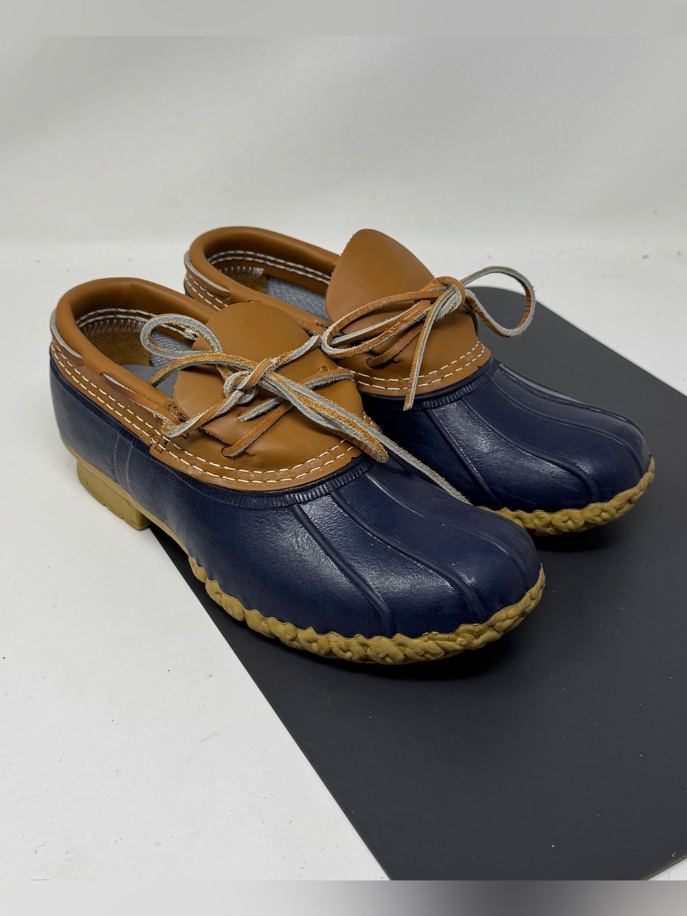 LL BEAN Bean Boots Rubber Moc Duck Shoes Size 6